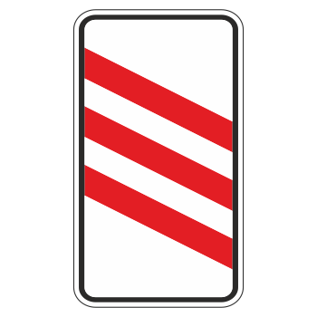 Дорожный знак 1.4.4 «Приближение к железнодорожному переезду» (металл 0,8 мм, III типоразмер: 450х900 мм, С/О пленка: тип А инженерная)